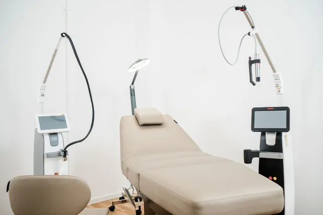 Behandlungszimmer der Praxis