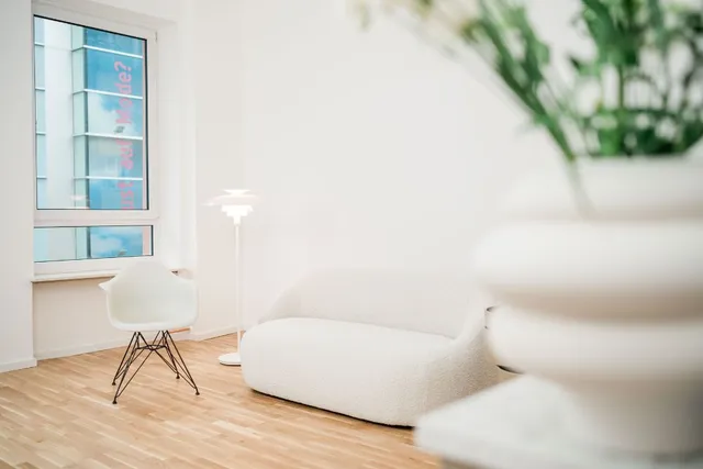 Wartezimmer der Praxis